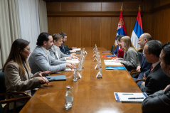 17. novembar 2025. Predsednica Narodne skupštine sa potpredsednicom Svetske banke za Evropu i Centralnu Aziju